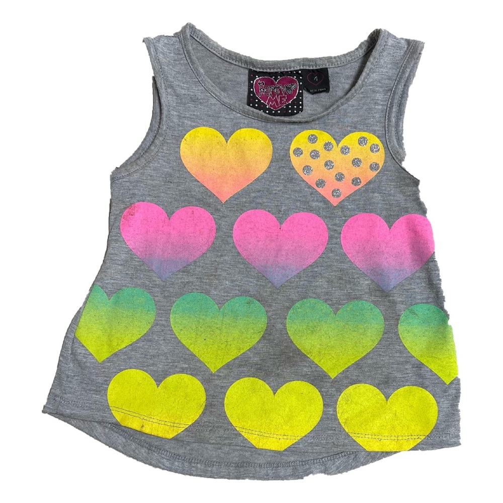 FOREVER ME Girls 4 Tank Top